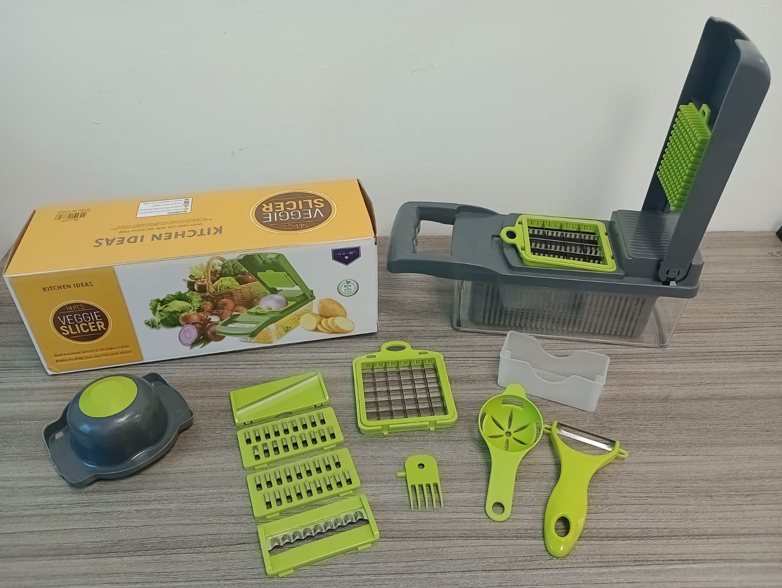 Miniatura 2 de picador de verdura gris